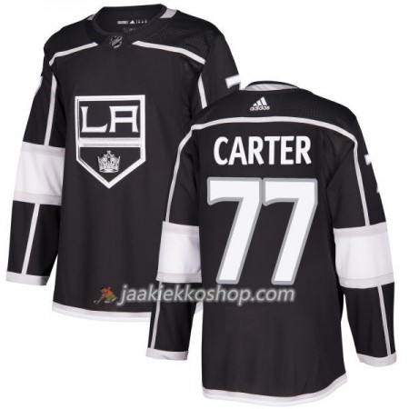 Miehille NHL Los Angeles Kings Pelipaita Jeff Carter 77 Adidas 2017-2018 Musta Authentic